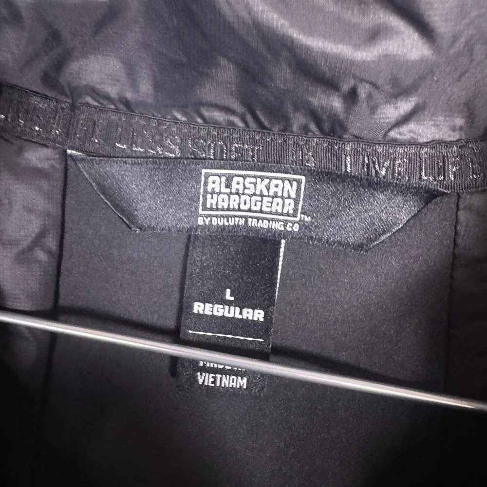 Alaskan Hardgear Vest Mens L Outer Limit Hybrid Full Zip Duluth Quilted Puffer